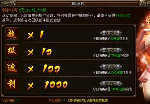 烈火战神 3月8日狂欢抢购超级返利 活动公告 53wan精品网络游戏平台