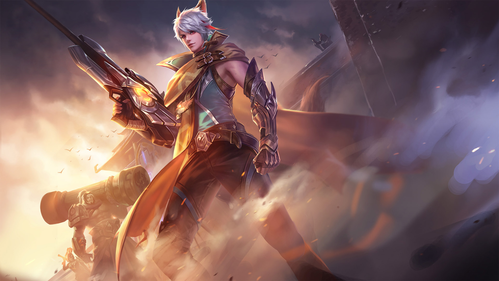 王者荣耀超清壁纸与台词语音集锦 第八期-百里守约与扁鹊