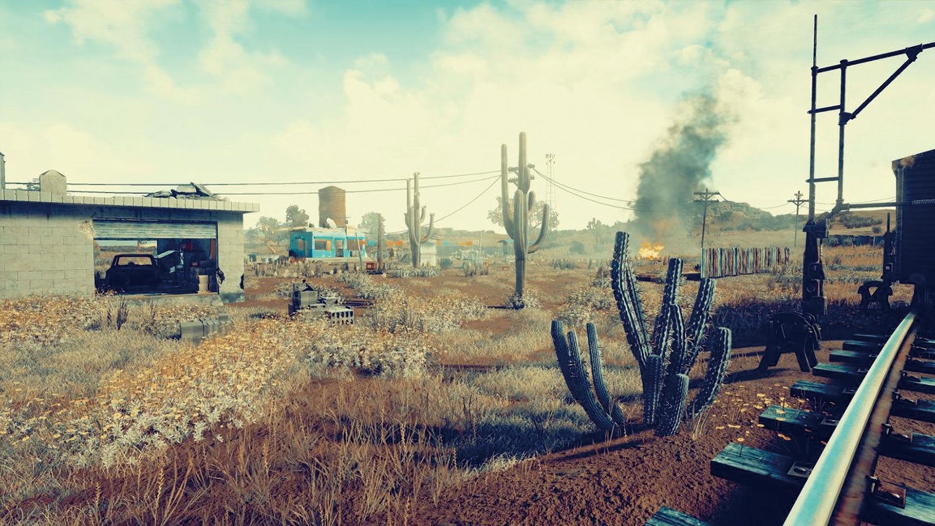 《绝地求生》沙漠地图首曝 广袤新战场，去更多的地方吃鸡